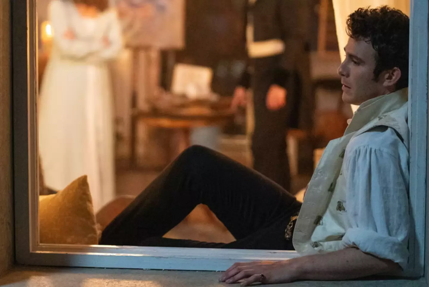 In the books Benedict embarks on a Cinderella-like romance (