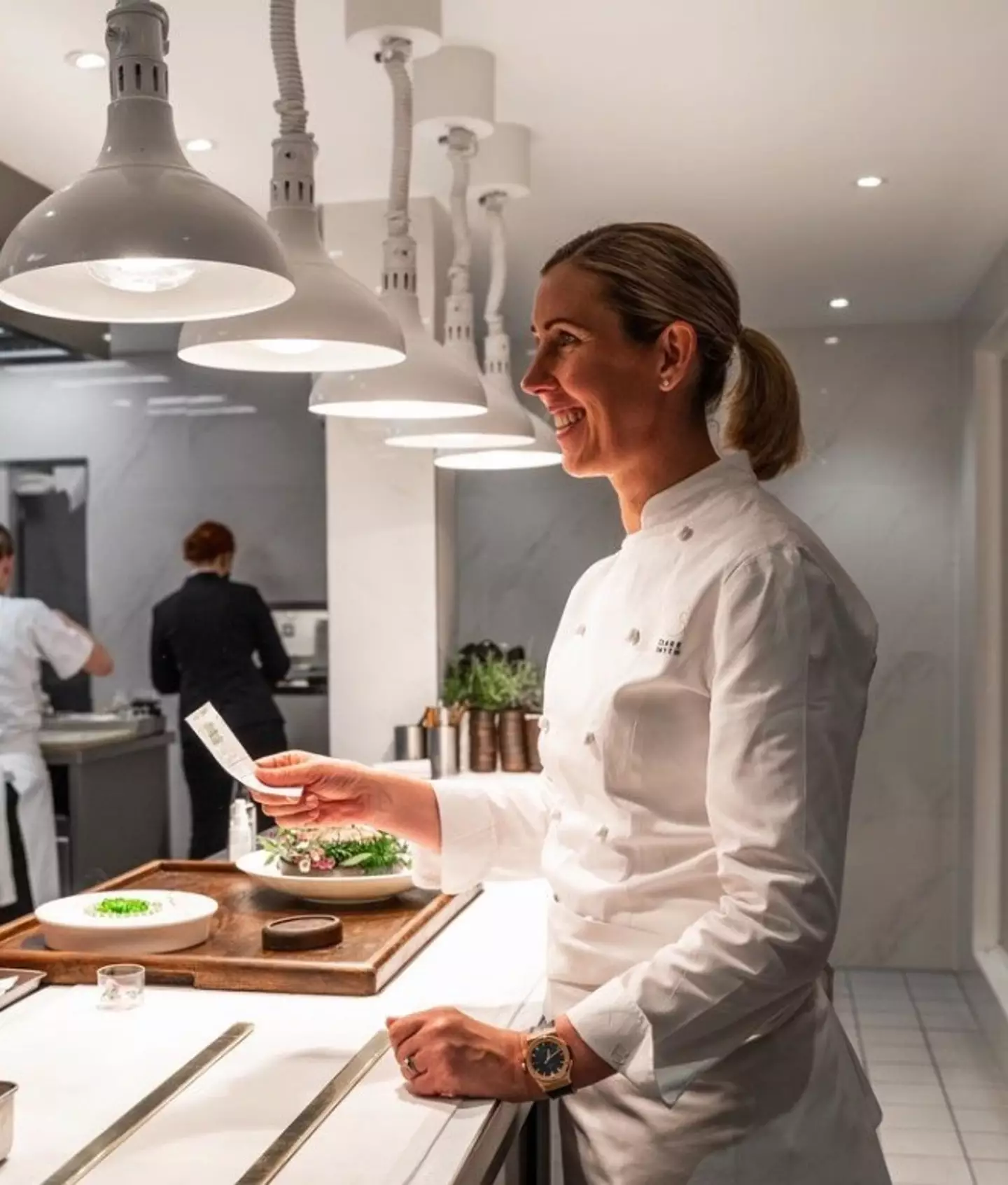 Located in London's Notting Hill, the eatery picked up the top accolade in the 2021 Michelin Guide - and has kept it ever since.
