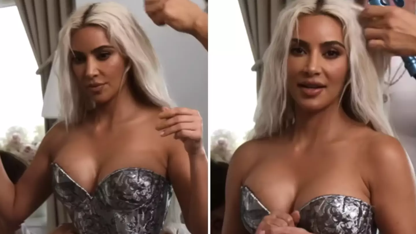 Kim Kardashian reveals how she actually managed to breathe in Met Gala outfit after sparking concern