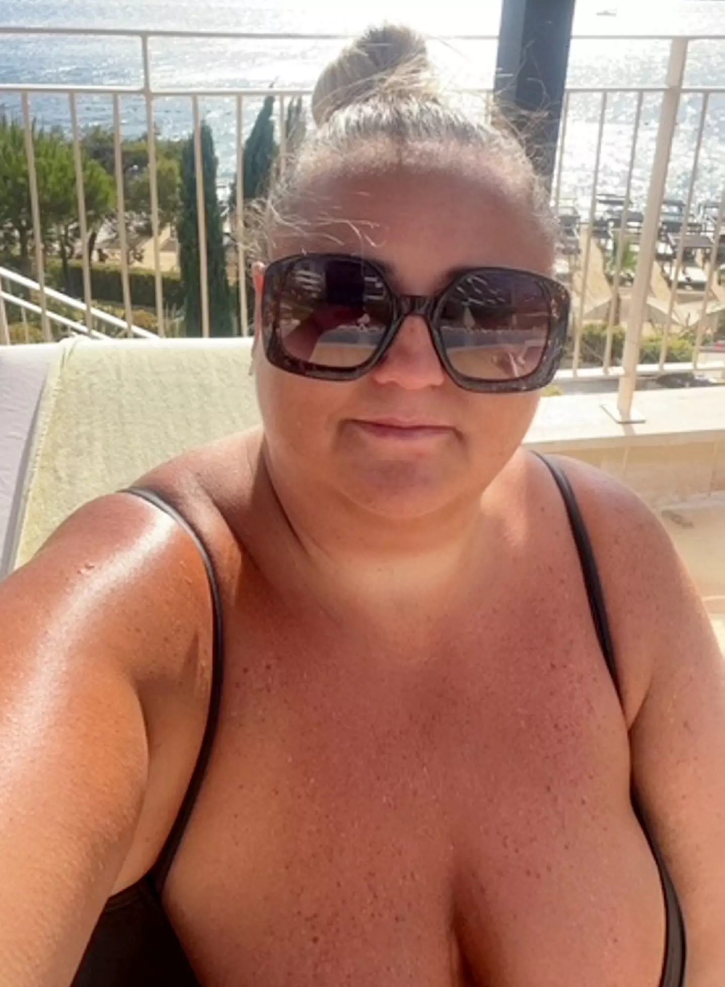 Jackie Collins weighed over 17 stone when at her heaviest before starting to use Mounjaro (SWNS)