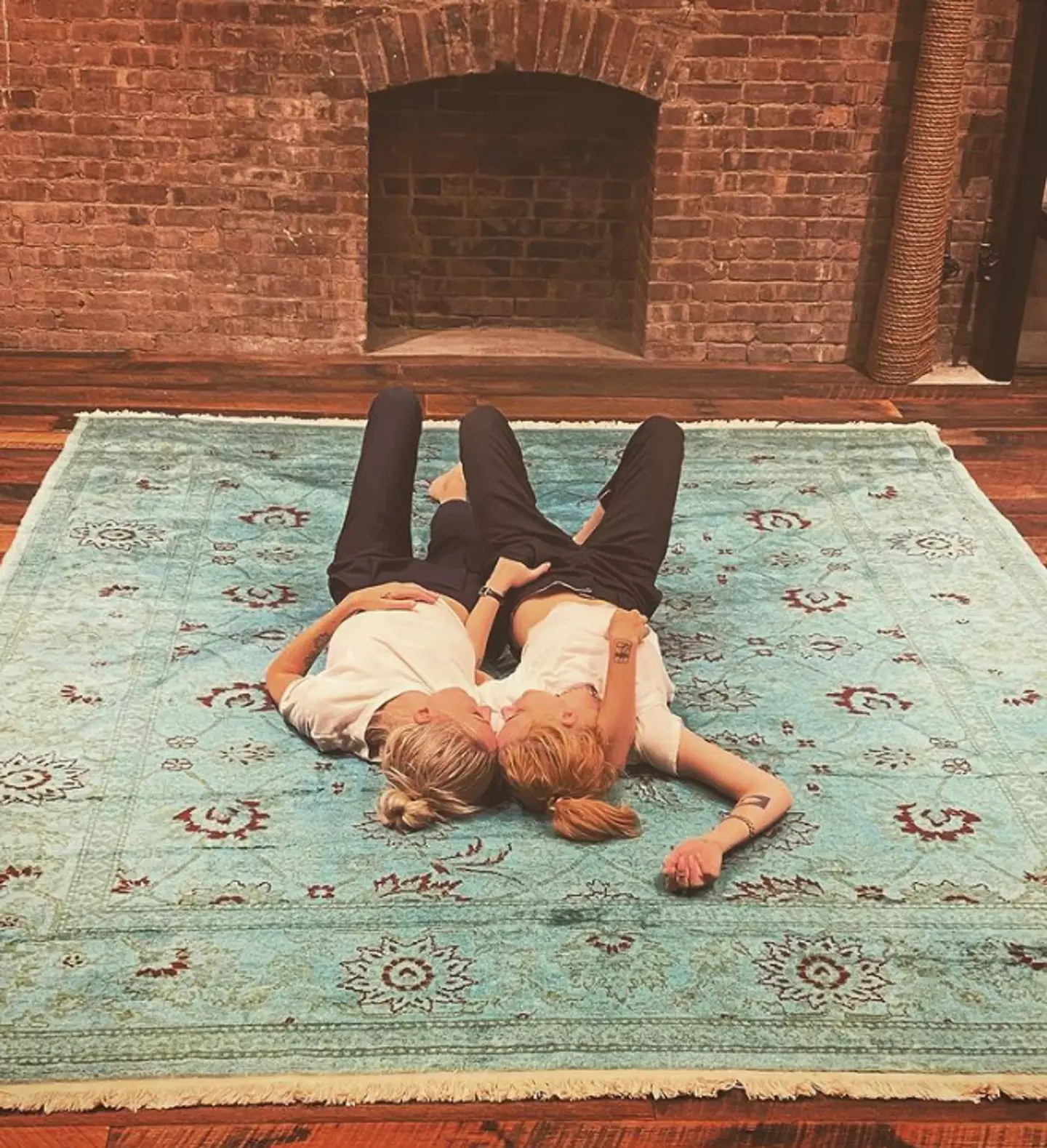 Kristen has appeared on Dylan's Instagram (