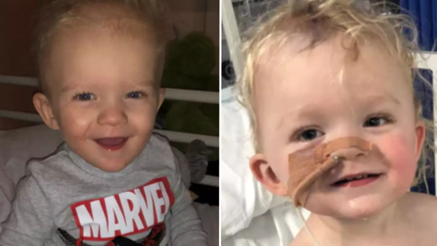 Toddler, 2, died after 'tonsillitis and tummy bugs' turned out to be a tumour so rare it couldn’t be identified