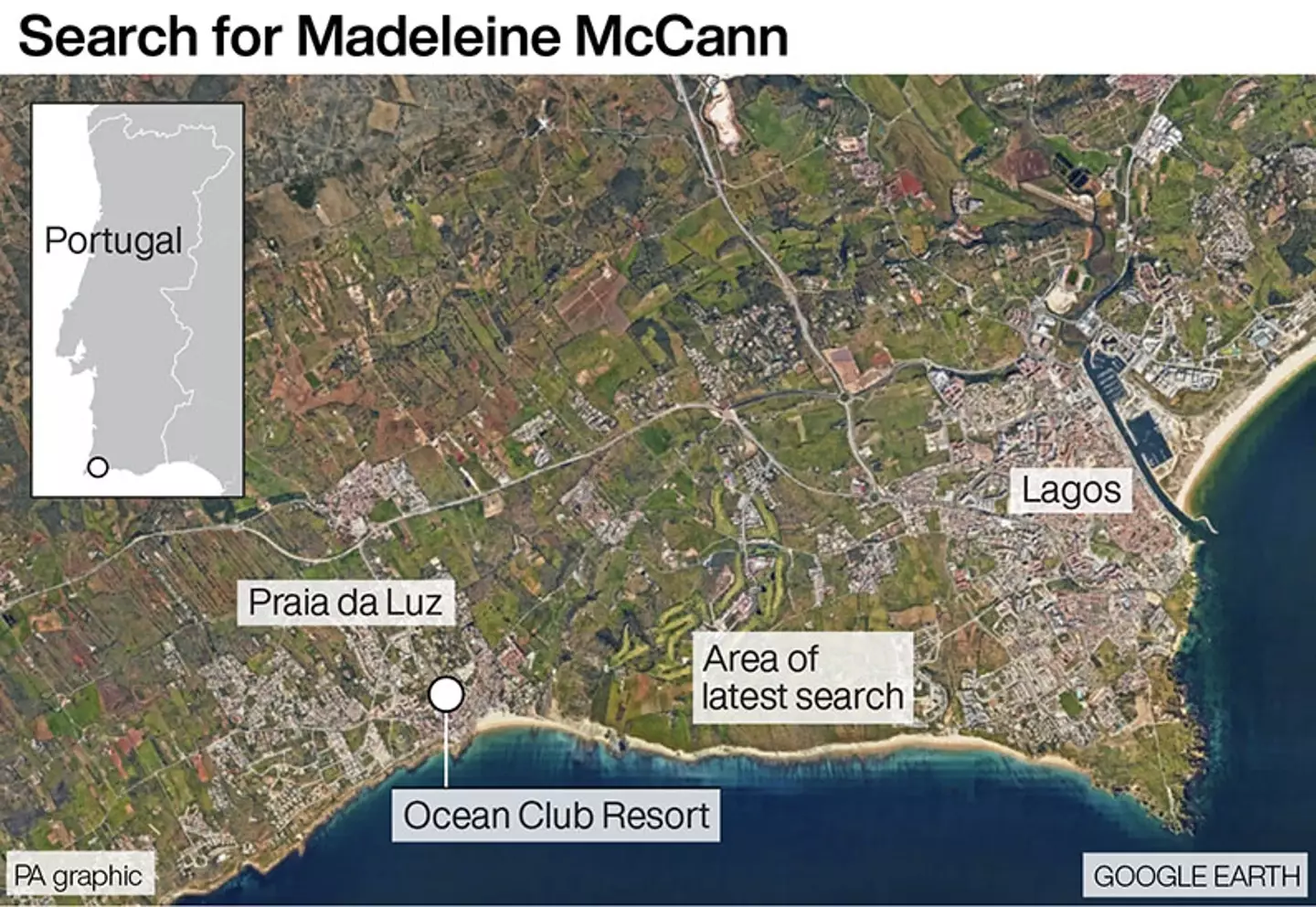 The new search kicked off on Tuesday June 3 (PA)