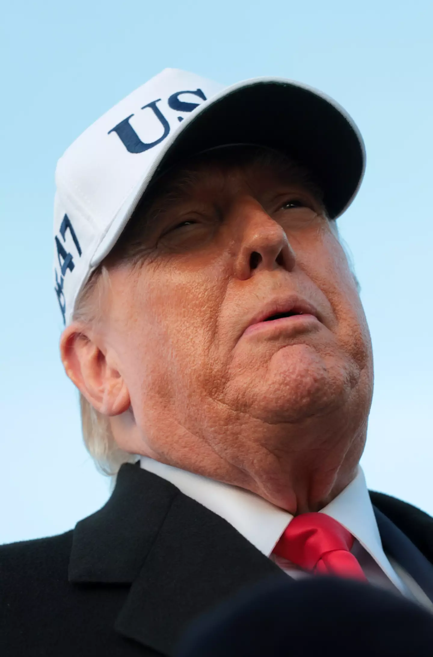 Donald Trump had a very explicit response to someone who called him a 'pedophile protector' (Anna Moneymaker/Getty Images)