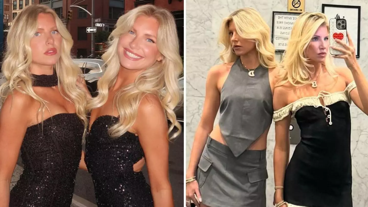 Identical twins defend decision to share underwear and explain 'one-bra' habit