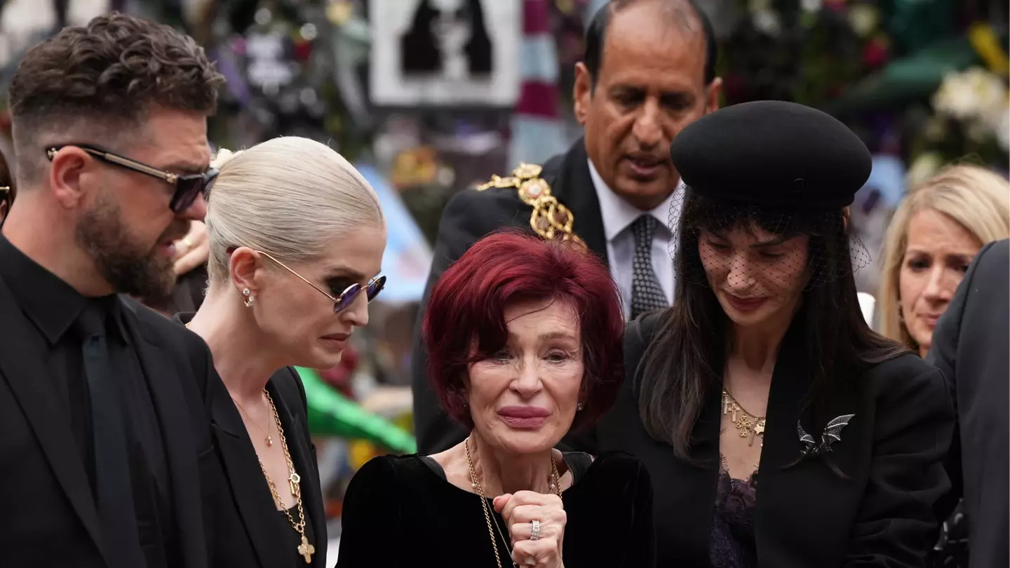 Sharon Osbourne fulfils Ozzy’s final unusual request as his burial site is revealed