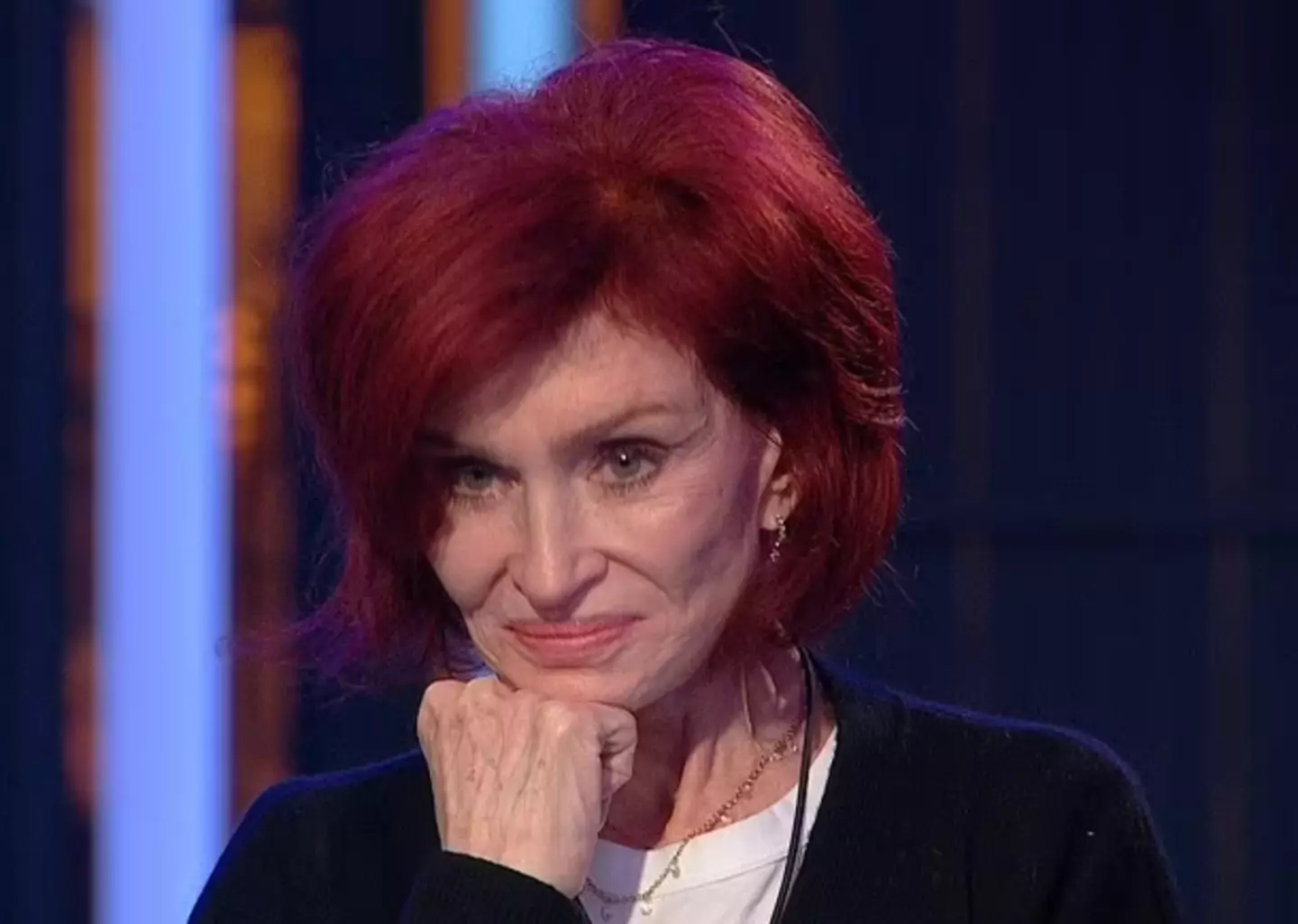 A body language expert claims Sharon was 'extremely sad' while departing from the show.