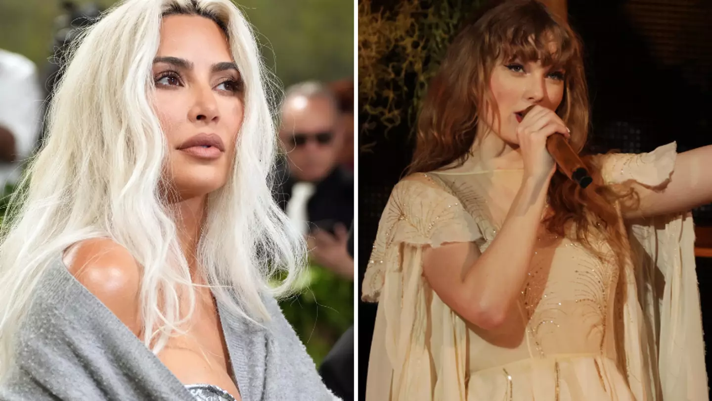 Fans are claiming Kim Kardashian made subtle dig at Taylor Swift with Met Gala outfit