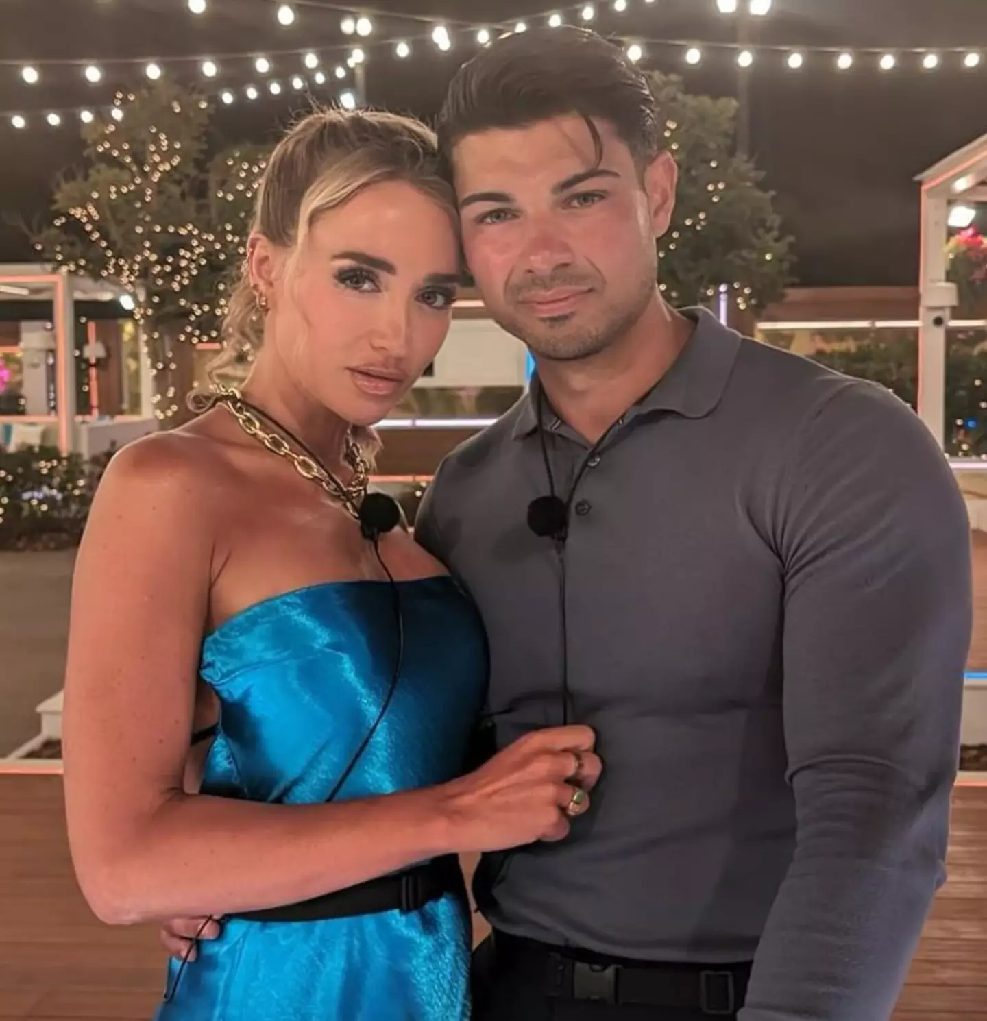 The pair finished in fifth place in Love Island: All Stars (ITV/Instagram/@anton_danyluk)