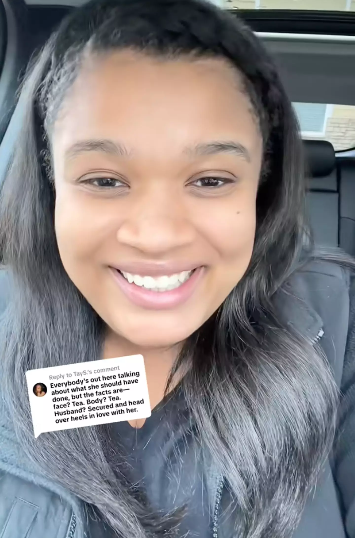 Calynn has since responded to the backlash she received online (TikTok/@calynndavis)