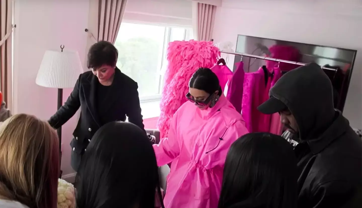 Kanye flew to L.A. to retrieve the hard drive. (