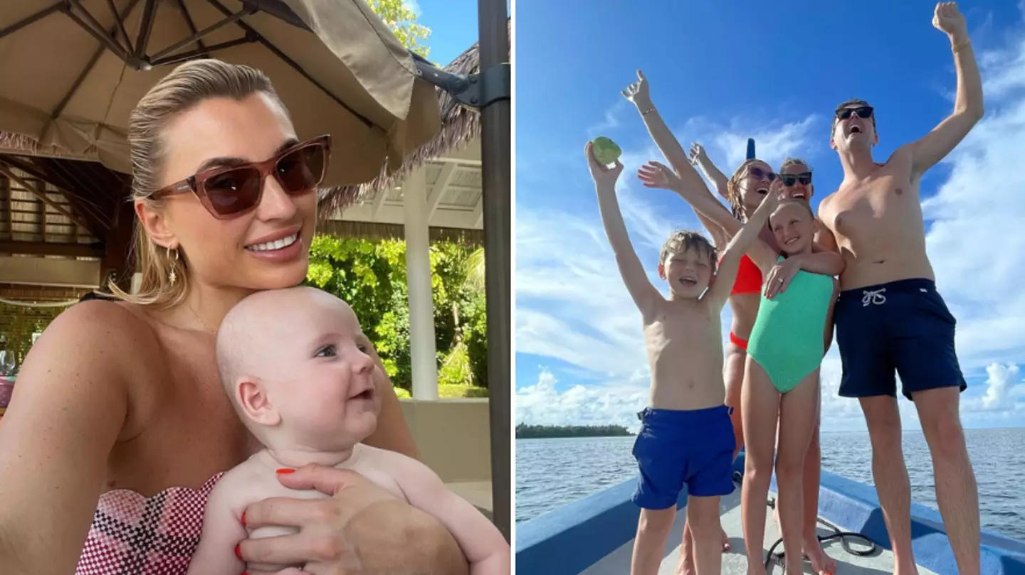 Billie Faiers furious after being 'forced to hold five-month-old baby for 12 hours' on flight