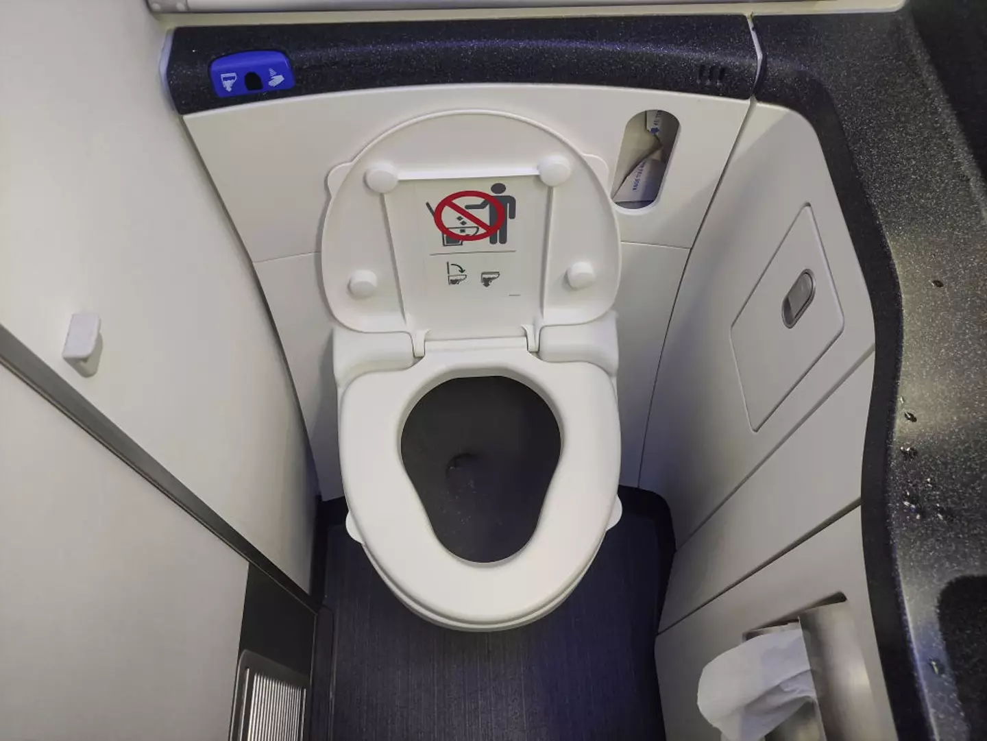 Plane toilets aren't the most glamorous of places, but where does the waste go? (Getty Stock Image)