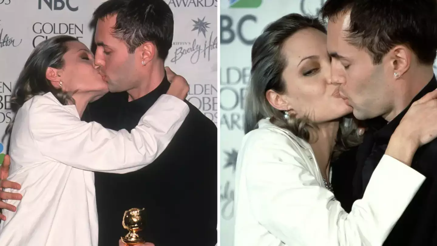 Angelina Jolie revealed why she kissed her own brother on the lips