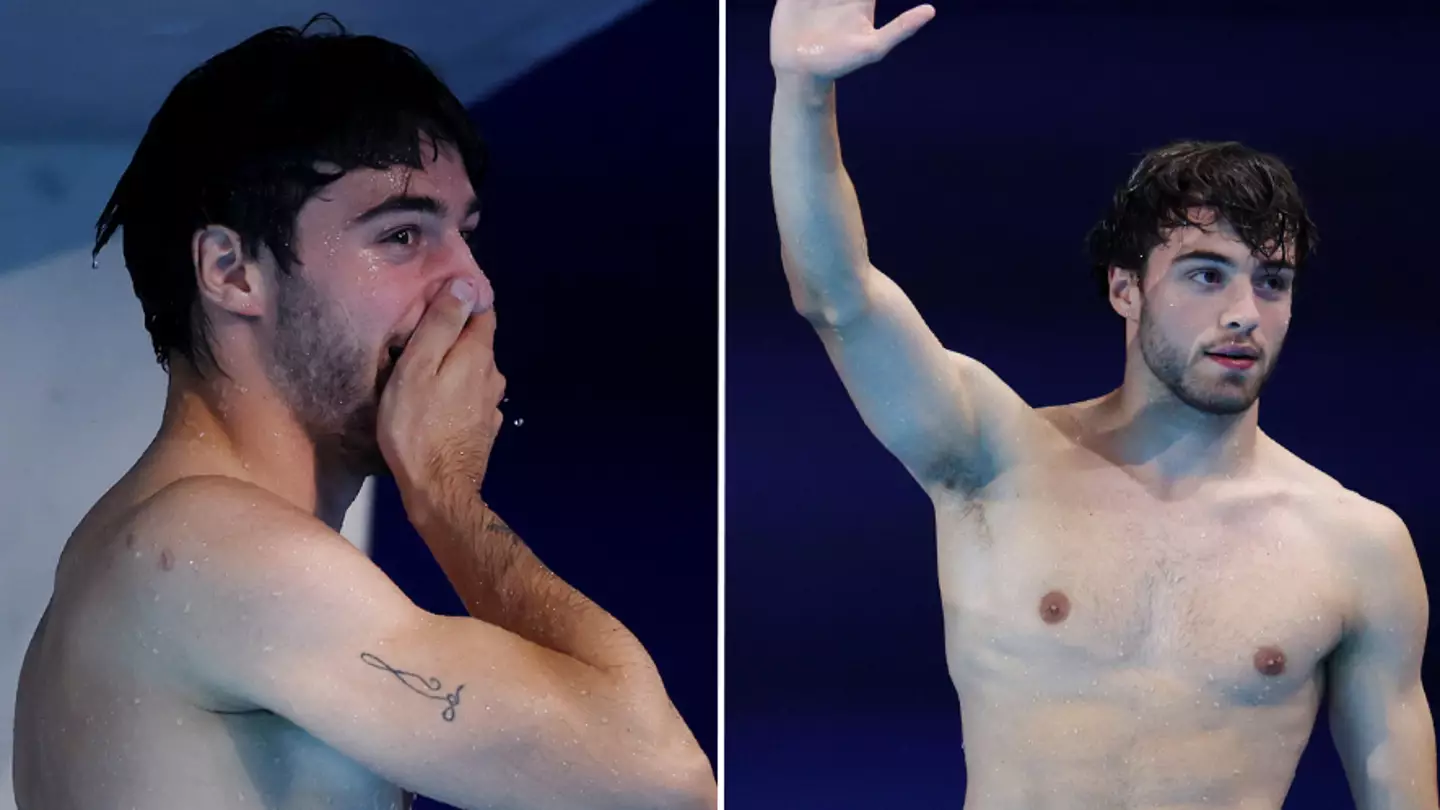 Olympic viewers once again left in utter shock over athlete's trunks as he competes for second time