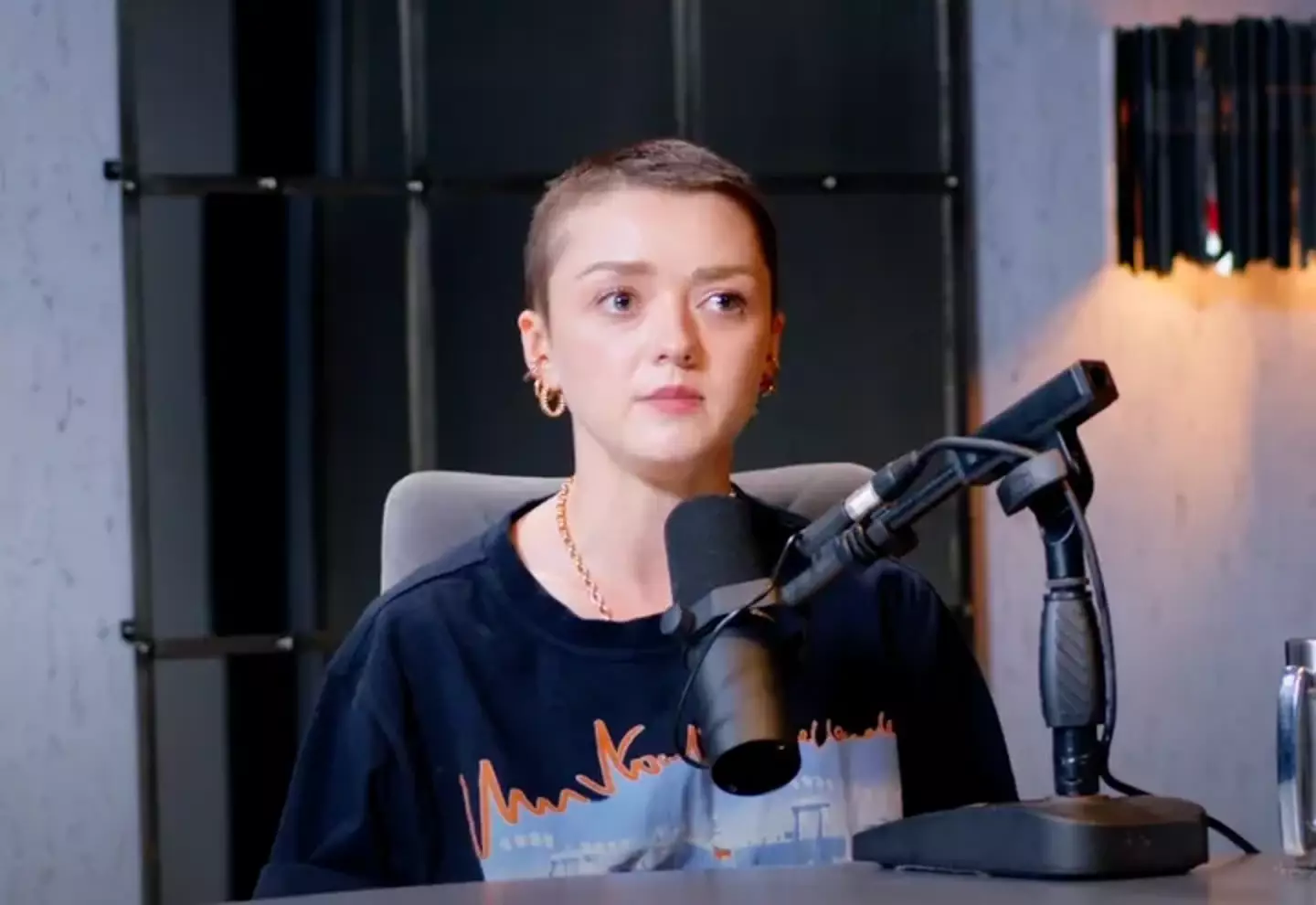 Maisie opened up about her childhood in the interview.