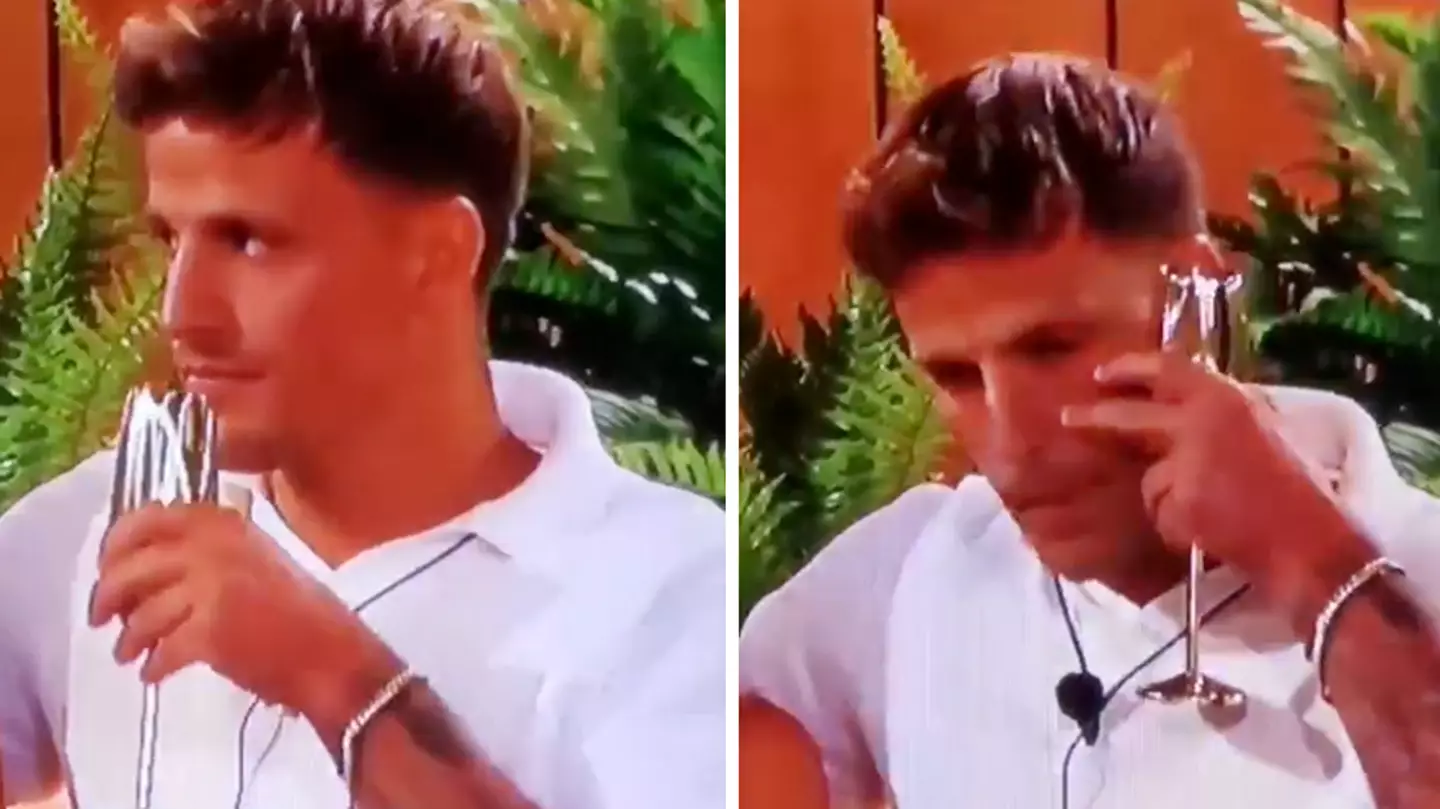 Love Island Fans Spot Luca 'Style It Out' Over Cheating Question