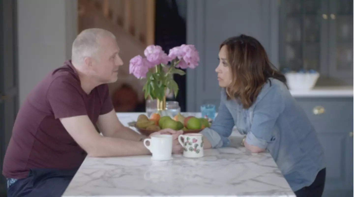 Myleene Klass discusses miscarriage with her partner for the first time (
