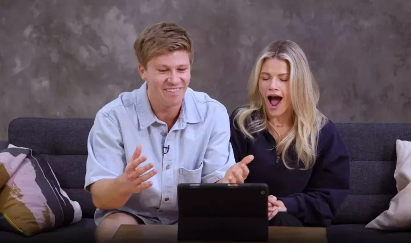 William offered some words of support for contestant Robert Irwin and his dance partner, Witney Carson (ABC)