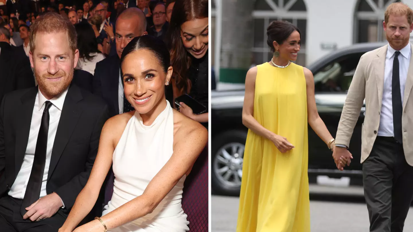 Body language expert spots ‘key sign’ that gives away major clue about Harry and Meghan's relationship