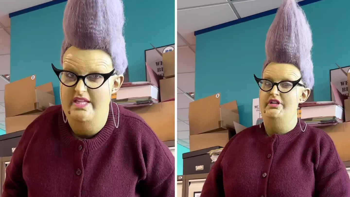 Celebrity unrecognisable after transforming into iconic Monsters Inc. character and ‘winning’ Halloween