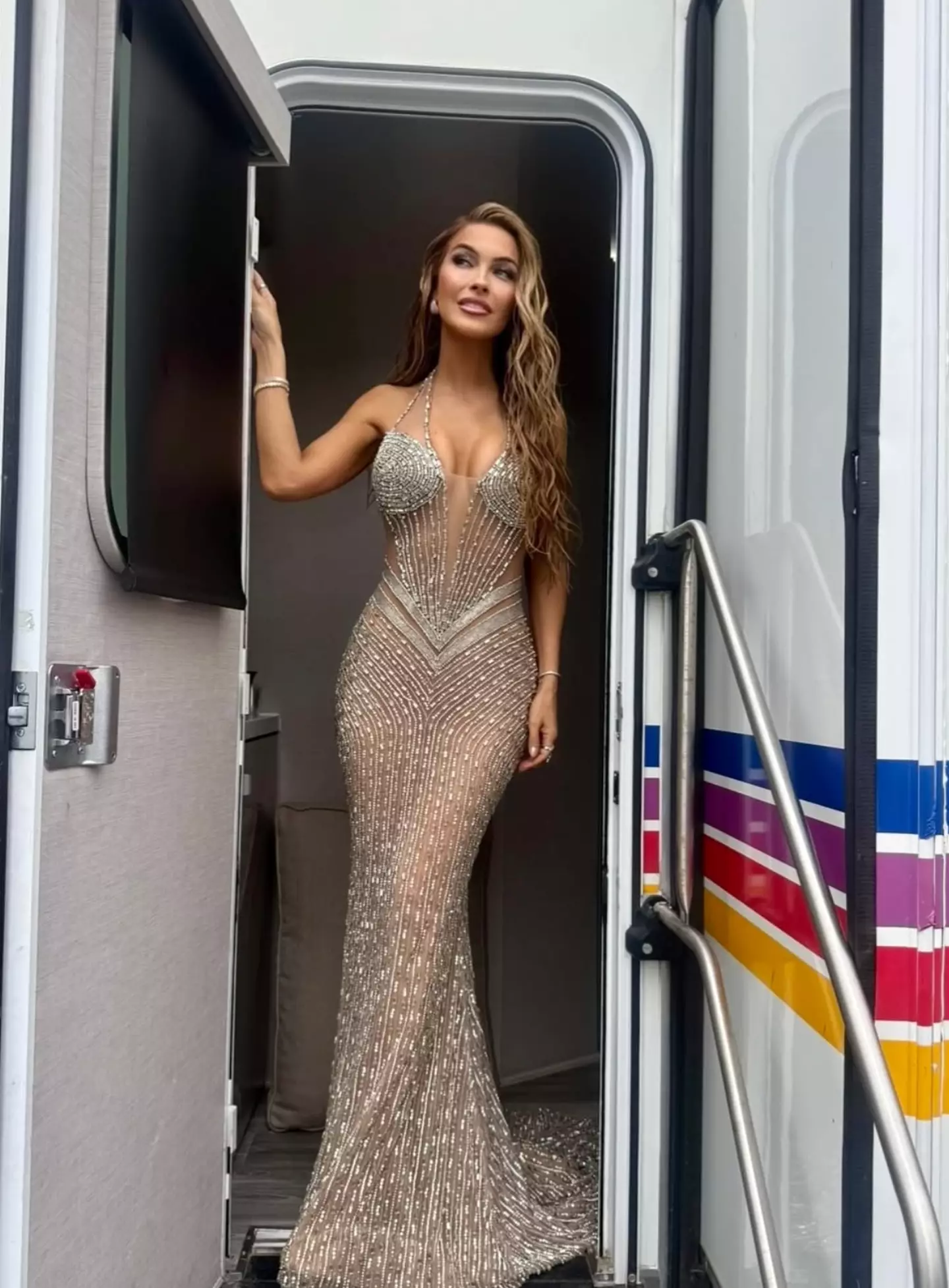 Despite people thinking she's a lot younger, Chrishell is actually 44 (Instagram/@chrishell.stause)