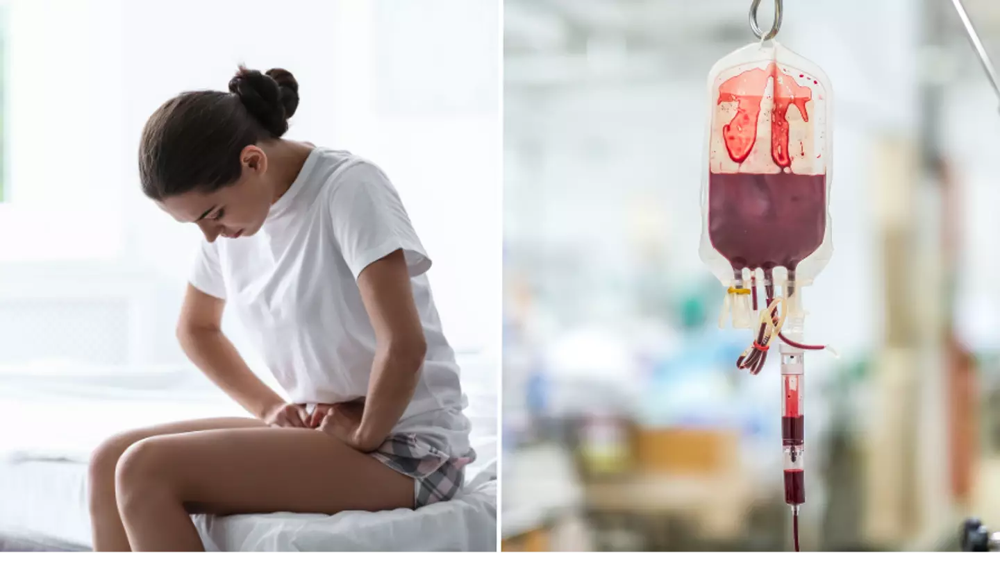 Woman’s period lasted 83 days and she ended up having to have blood transfusion