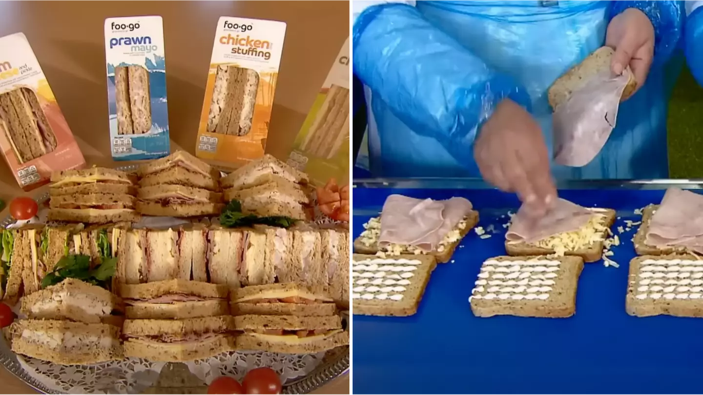 People are only just finding out how pre-packaged sandwiches are actually made