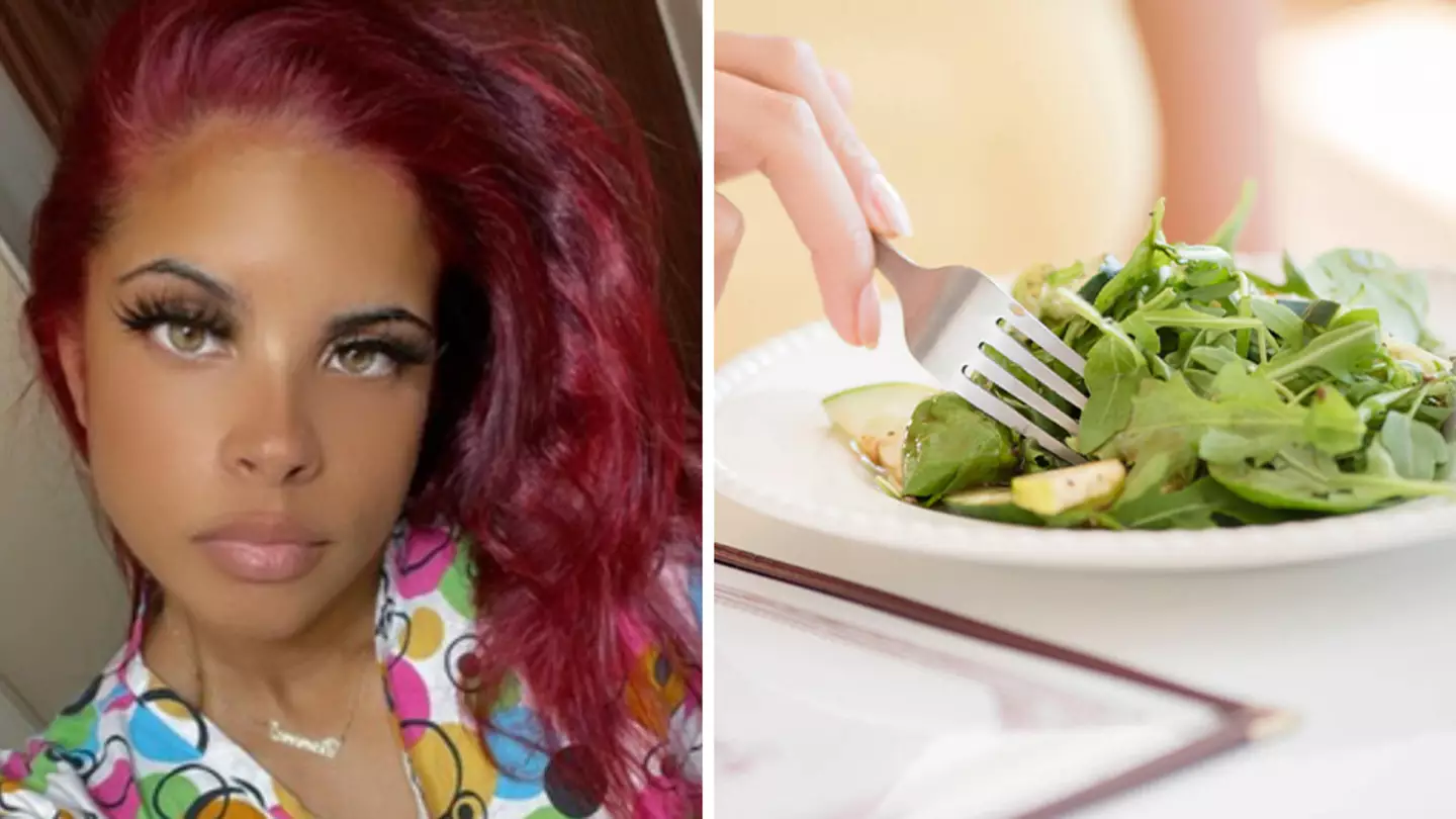 Woman stunned after date said she was 'unladylike' after she ate a whole salad
