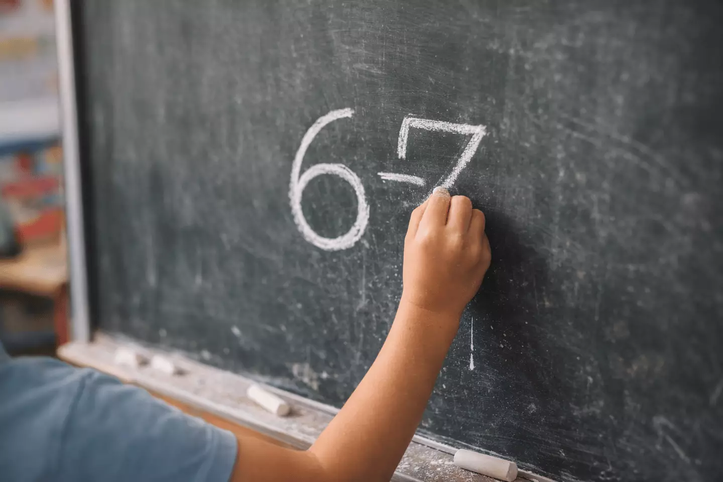 The '6-7' trend has emerged on TikTok within the last year (Chat GPT)