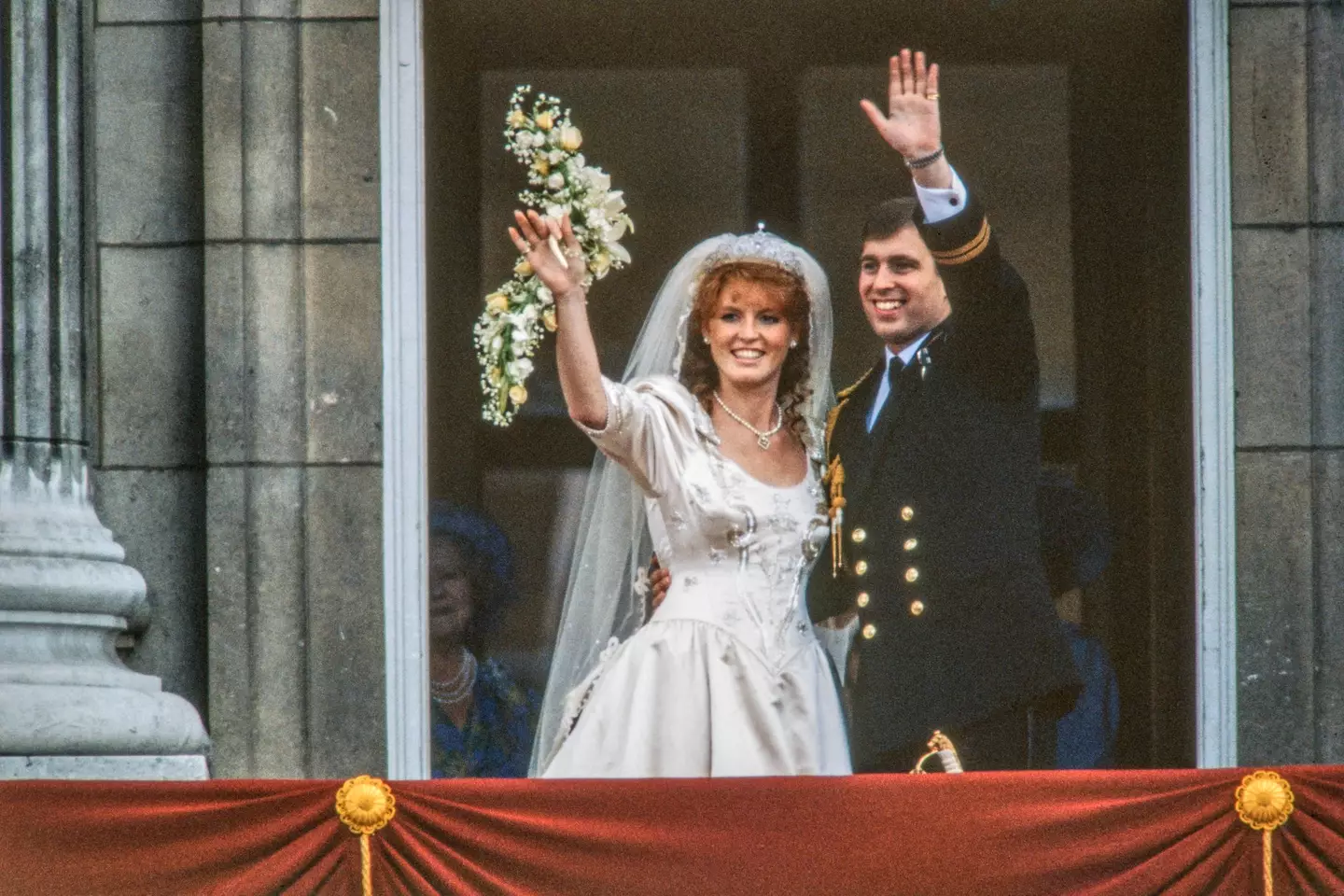 Prince Andrew and Sarah Ferguson got married in 1986 before divorcing in 1996 (Derek Hudson/Getty Images)