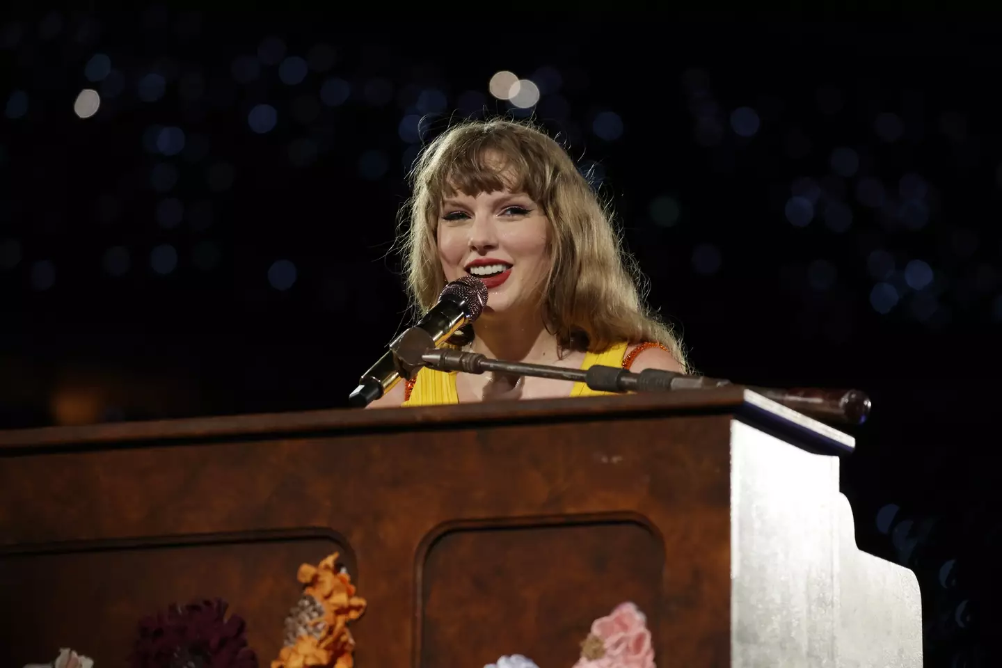 Several of Taylor's songs appear to be about Matty. (Ashok Kumar/TAS24/Getty Images for TAS Rights Management)