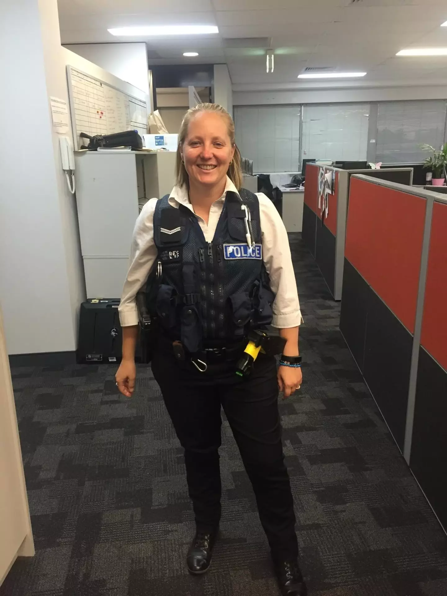 Kirsti didn't take any chances with her daughter's safety.