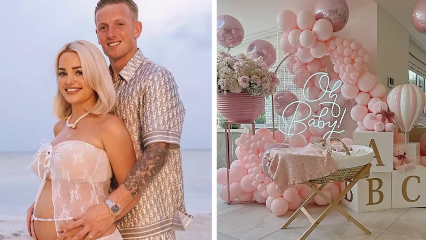 England star Jordan Pickford and wife Megan welcome baby girl