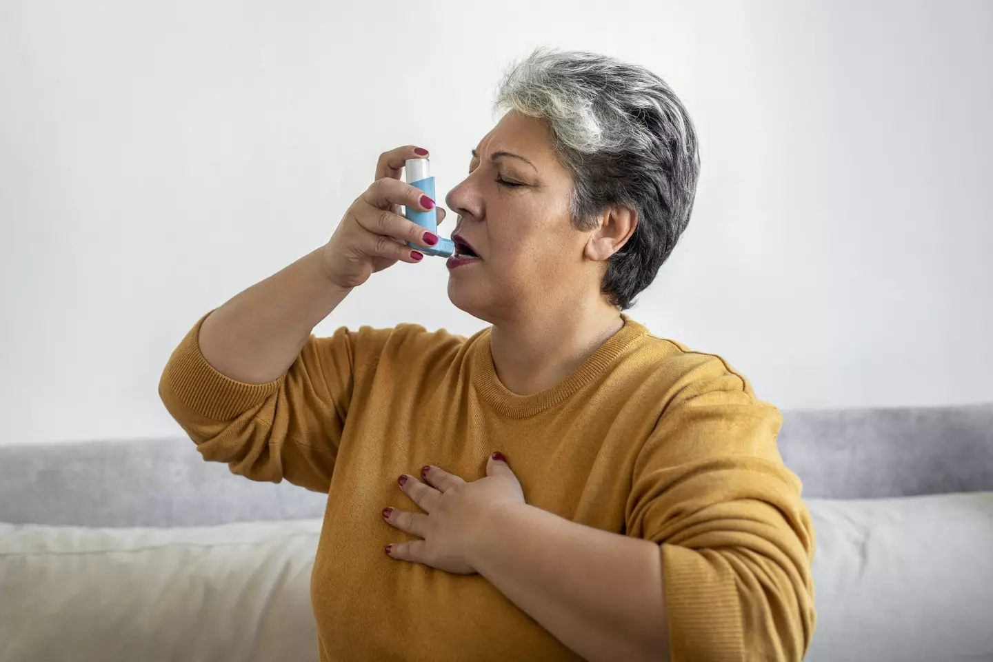 Those with Asthma are more likely to be affected. (Getty Stock Images)