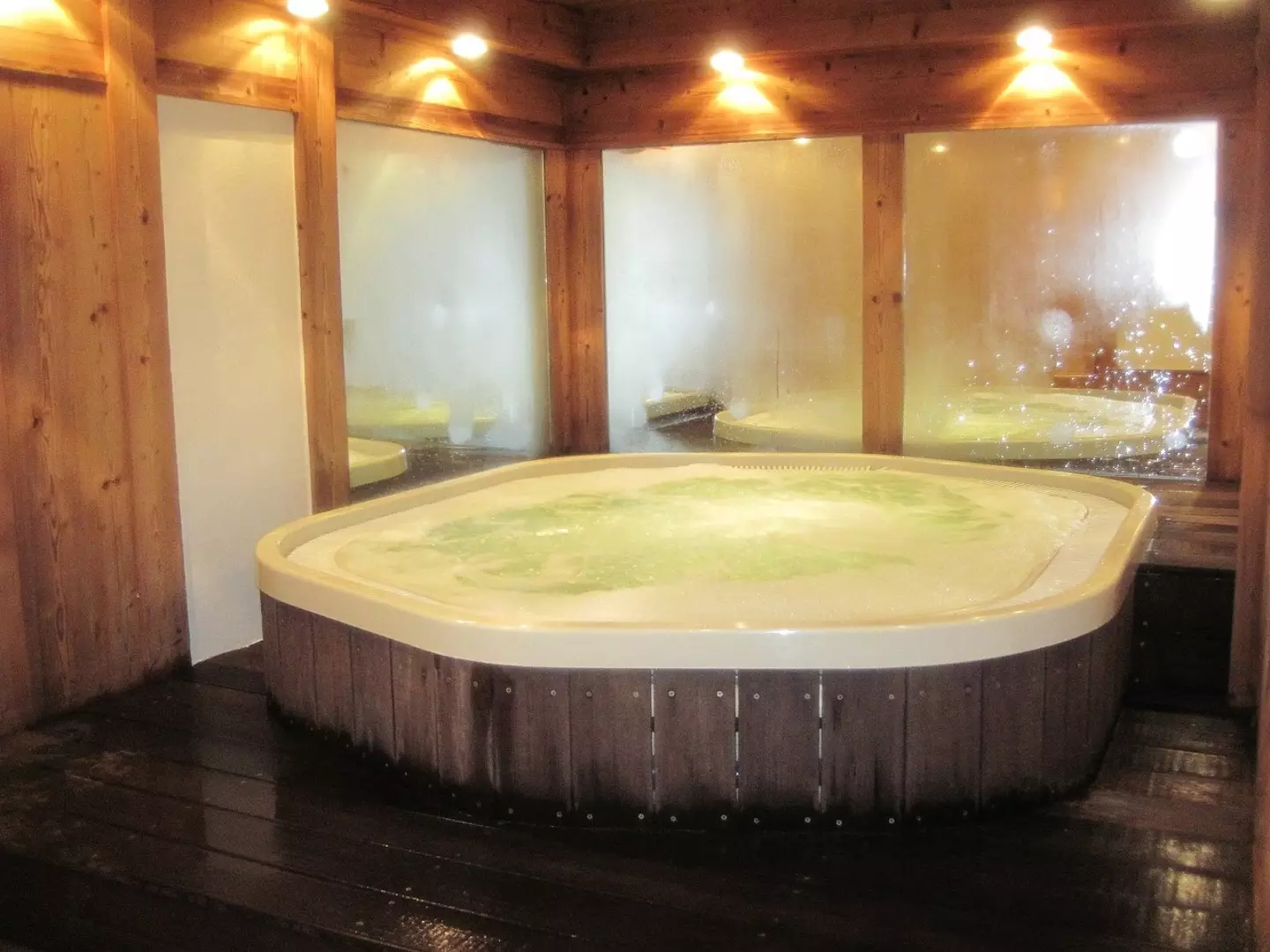Jacuzzis are usually a relaxing experience.