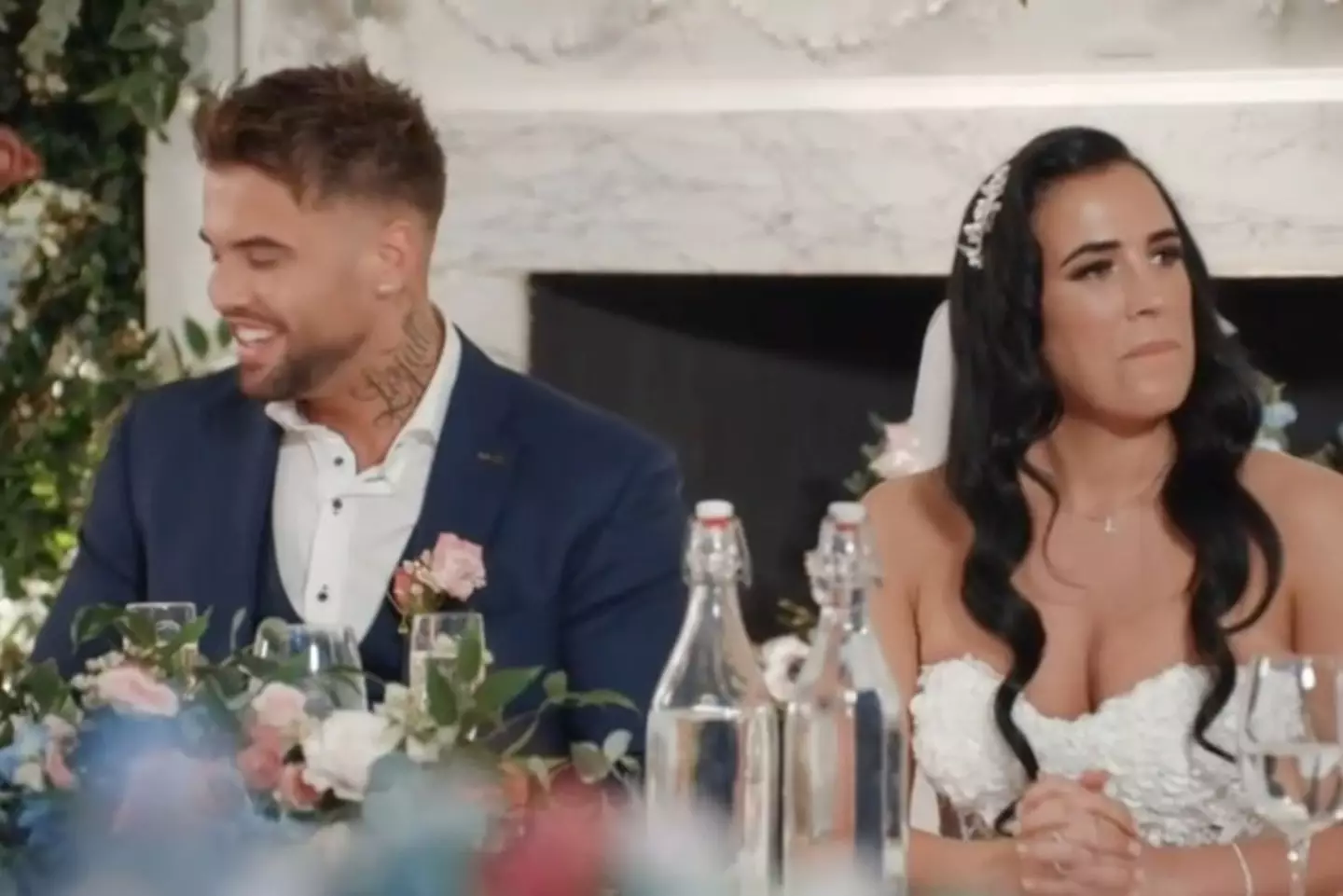 Nathan and Lacey were married in last night's episode of MAFS (Channel 4)