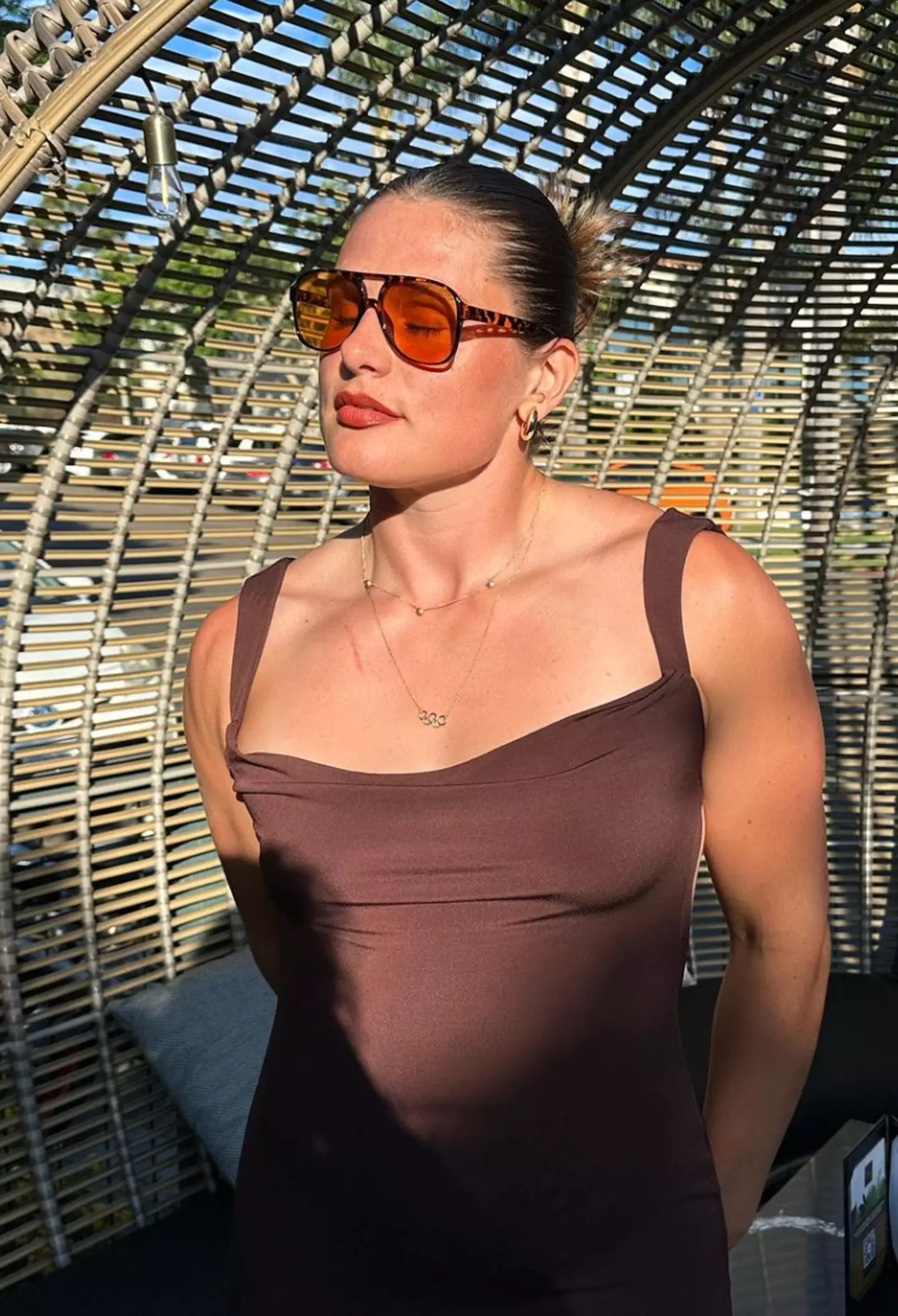 Team USA rugby centre Ilona Maher had a 'perfect' response to body-shaming trolls. (Instagram/@ilonamaher)