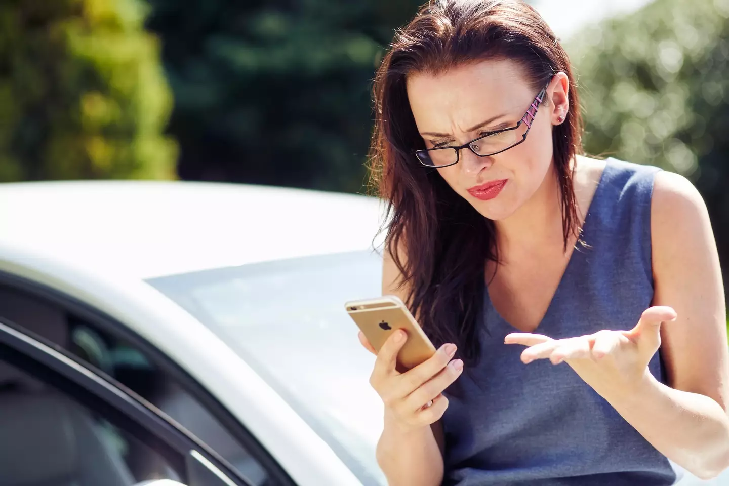 The mum said she couldn't see the problem with it.