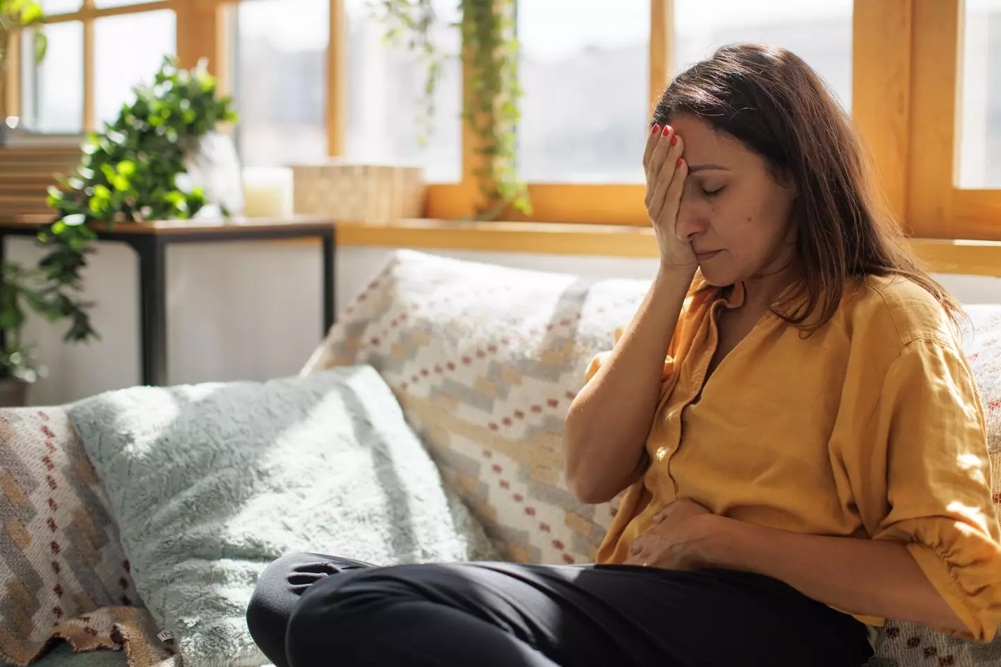 Feeling more nauseous than normal is something you should pay attention to. (Getty Stock Image)