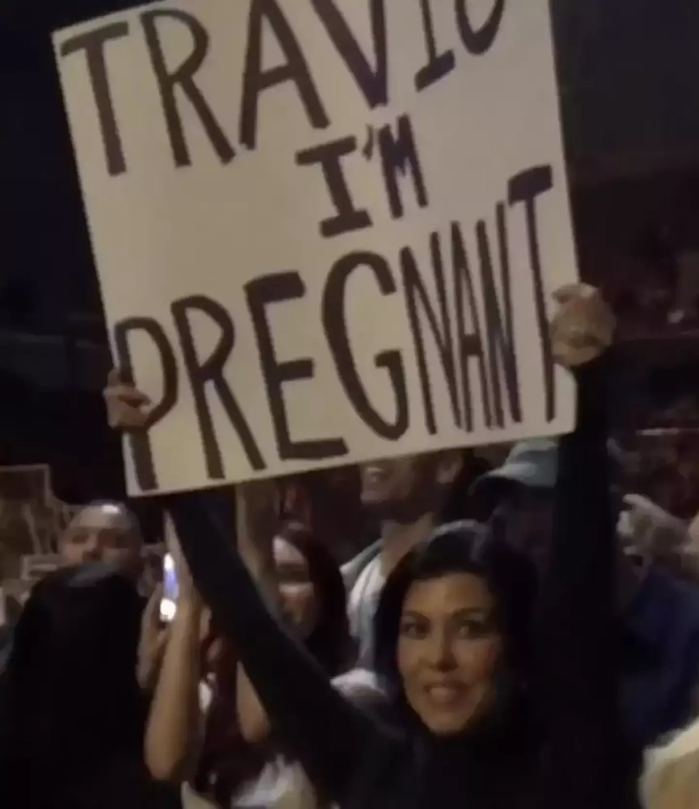 Travis Barker's ex-wife has broken her silence on Kourtney Kardashian's pregnancy reveal.