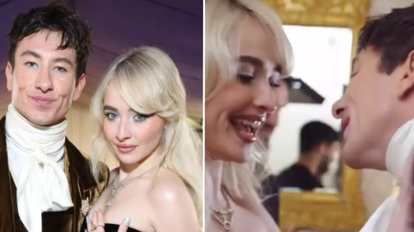 Fans spot same hilarious detail in video of Sabrina Carpenter and Barry Keoghan kissing for first time