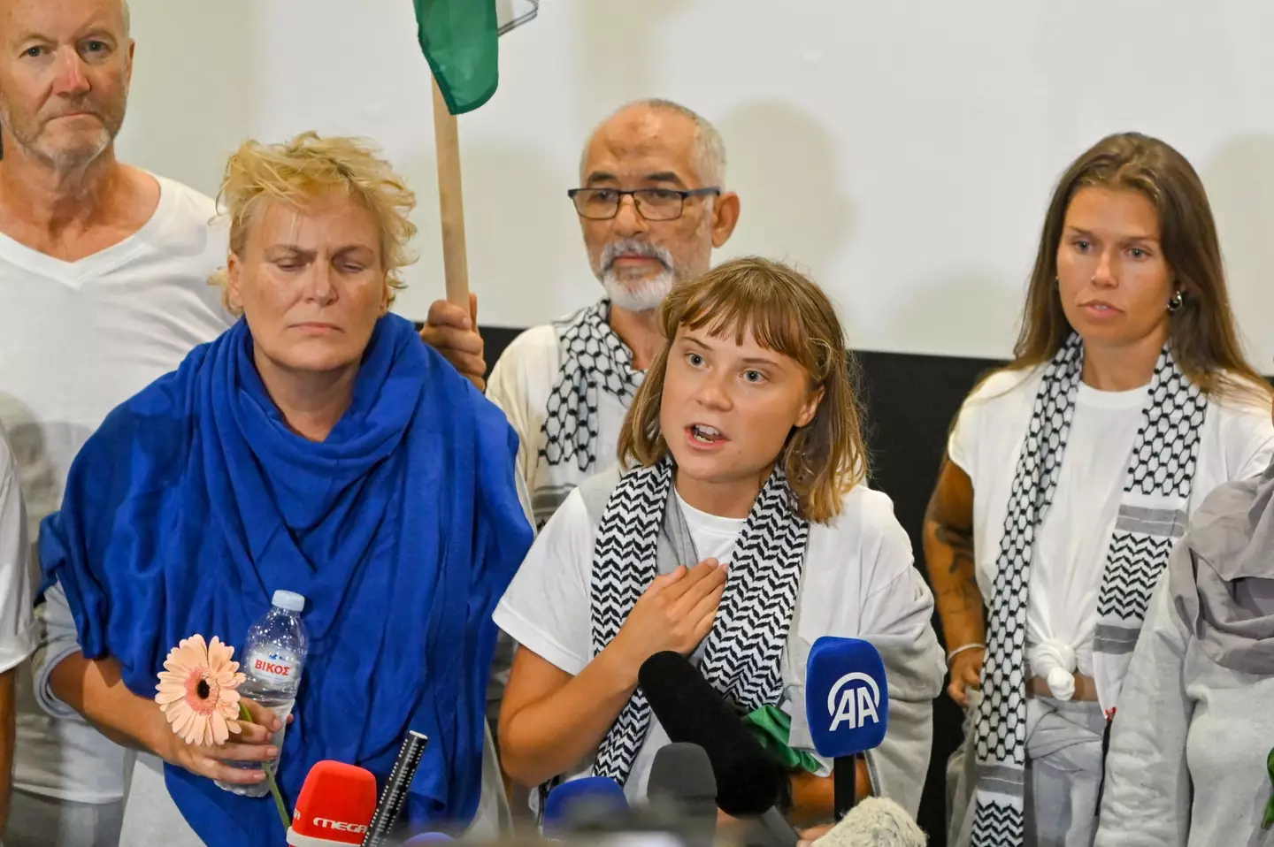 Thunberg was over a five-day period (Milos Bicanski/Getty Images)