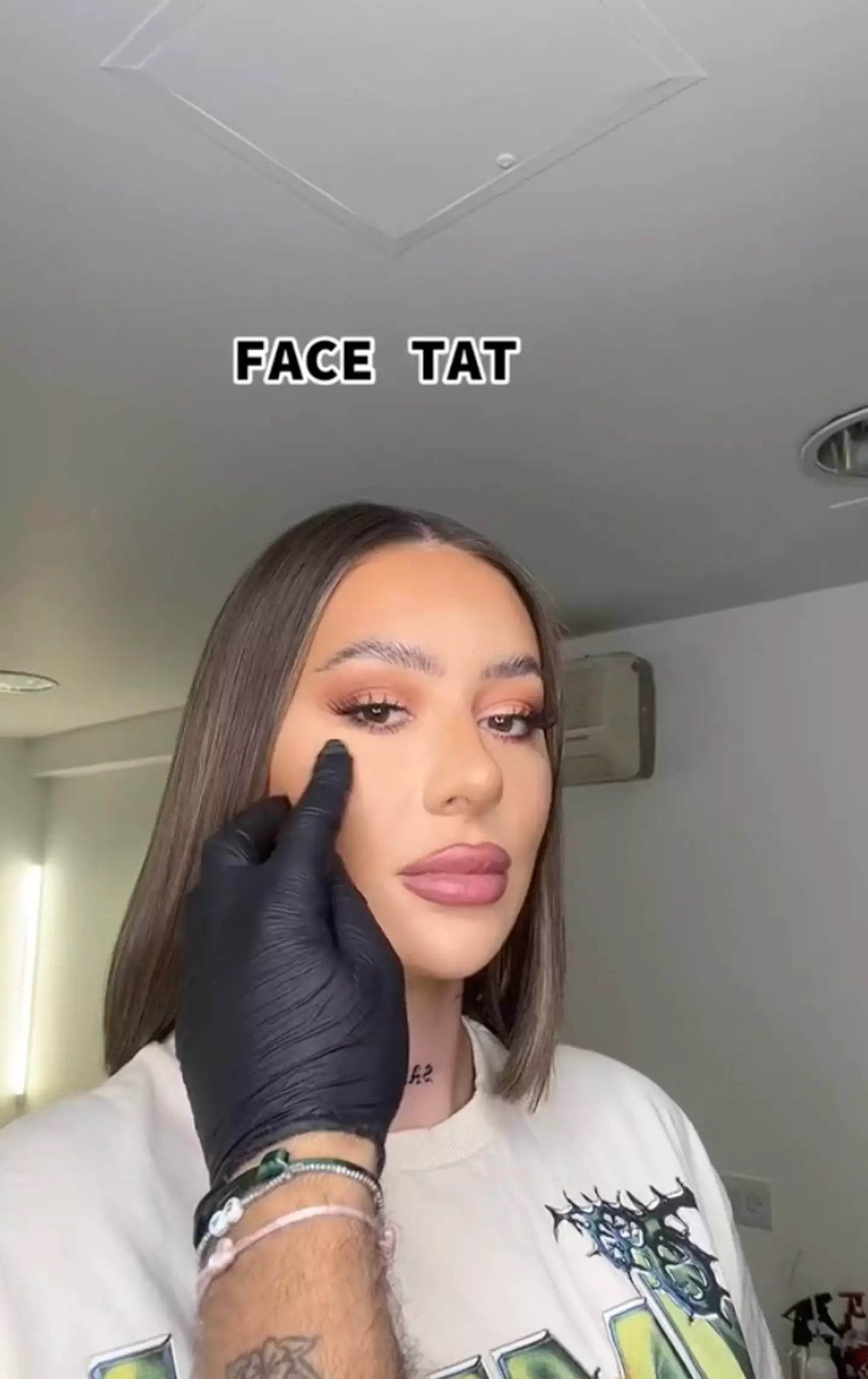 TOWIE's Demi Sims shocked fans with her 'face tattoos'.