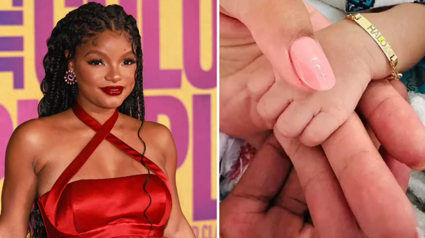 Little Mermaid star Halle Bailey announces birth of first child following secret pregnancy