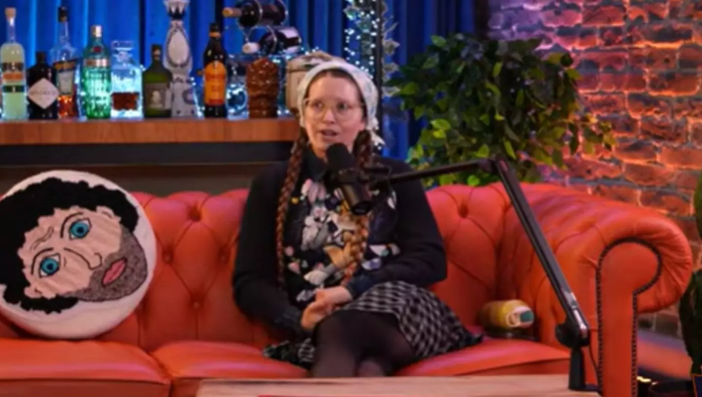 Jessie Cave has said she wants her daughter to have kids in her teens (Have A Word podcast)