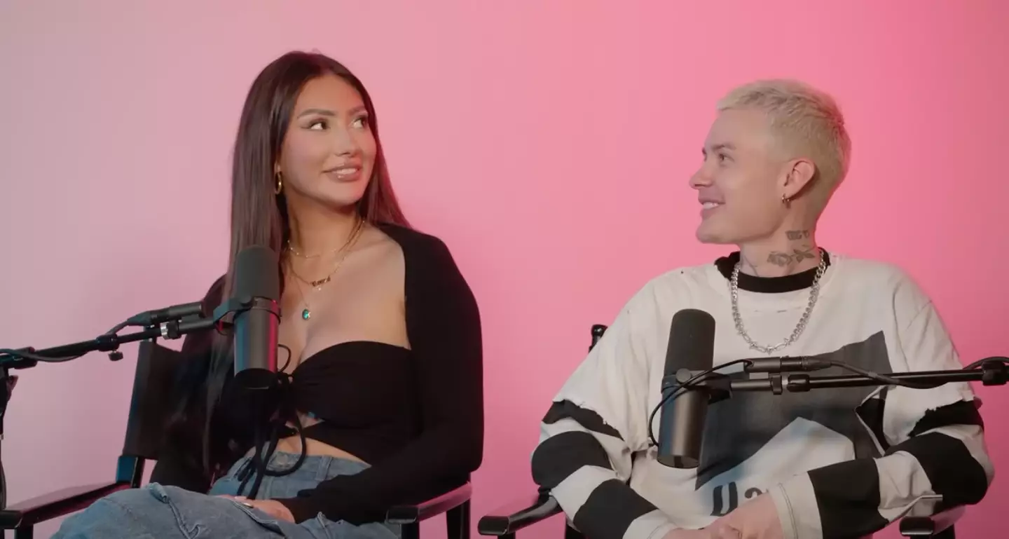 Jesse and Francesca started dating after she finished Perfect Match.