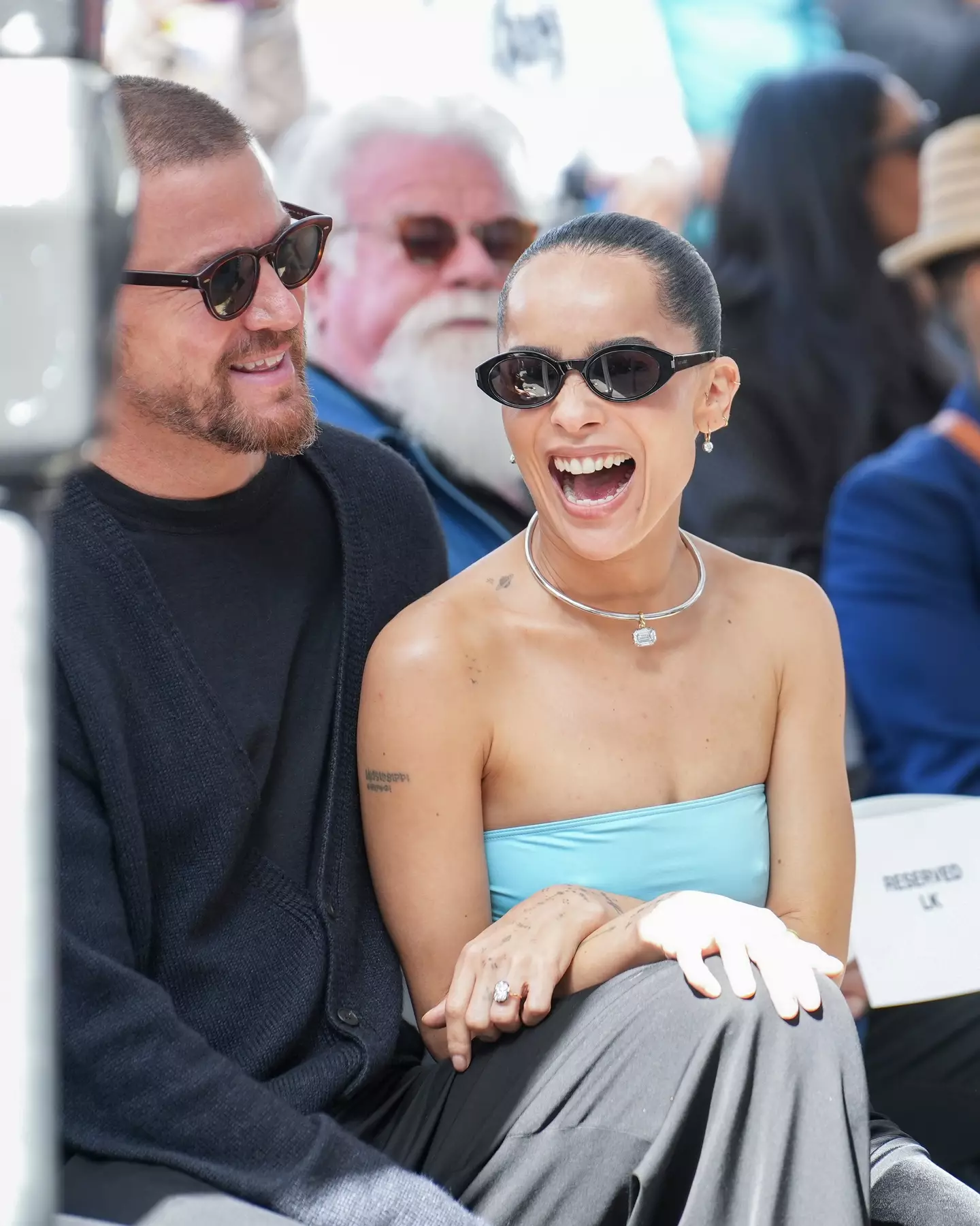 Channing Tatum and Zoë Kravitz got engaged in 2023 (JC Olivera/Variety via Getty Images)