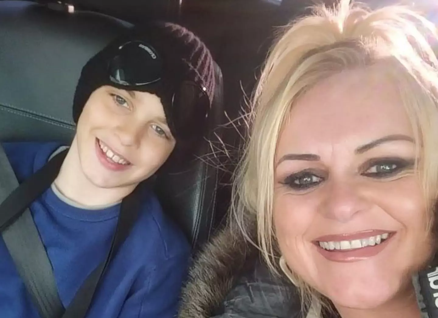 Archie and his mum Hollie. (