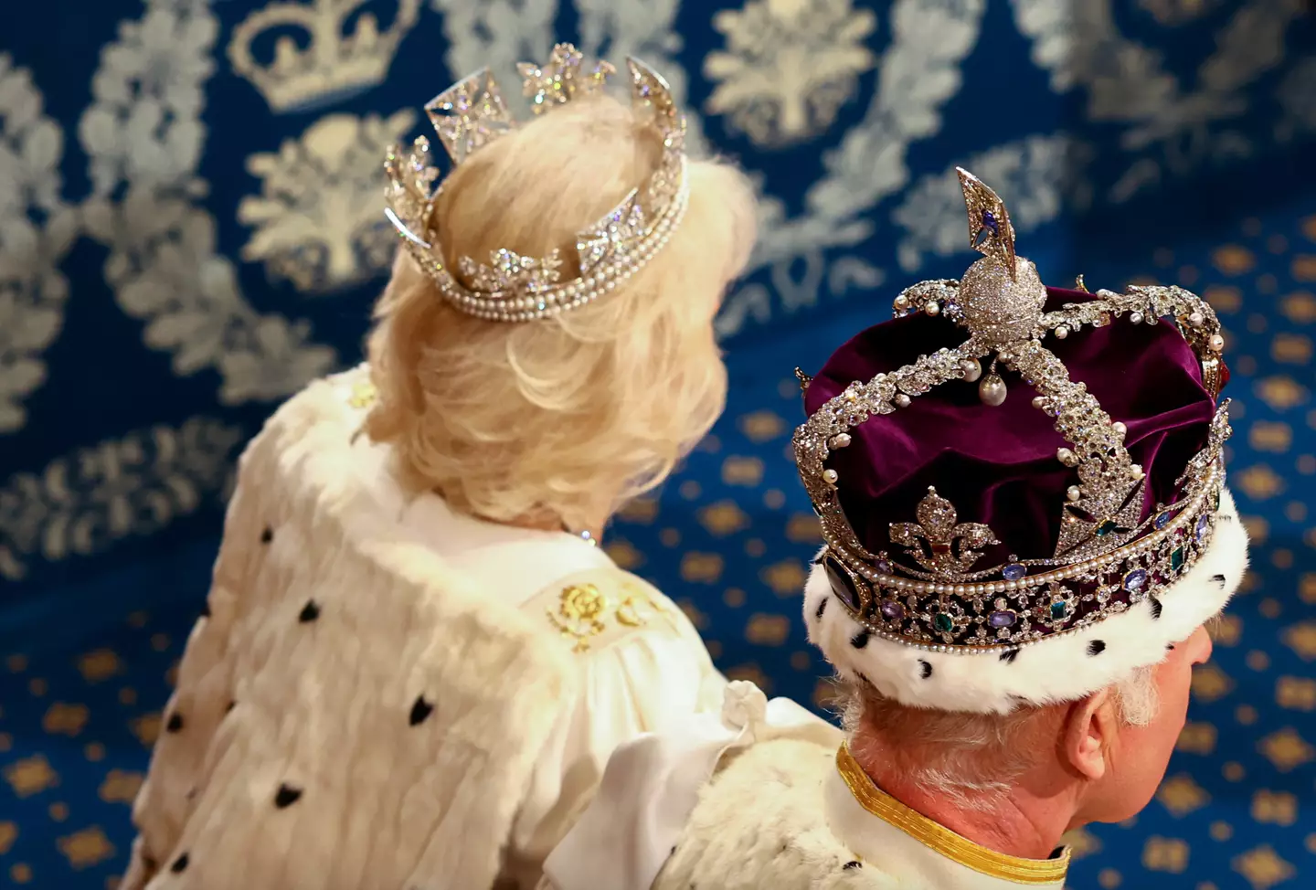 The British Royal Family doesn't receive a traditional yearly salary (WPA Pool / Pool / via Getty)